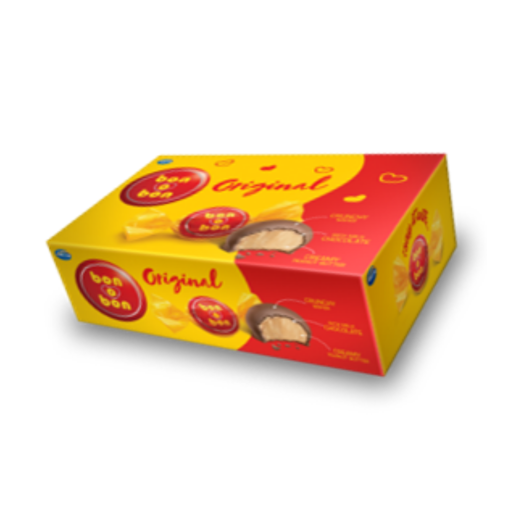 Box of 18 Arcor Bon o Bon milk chocolates with peanut cream filling - The Argentinian Market Australia