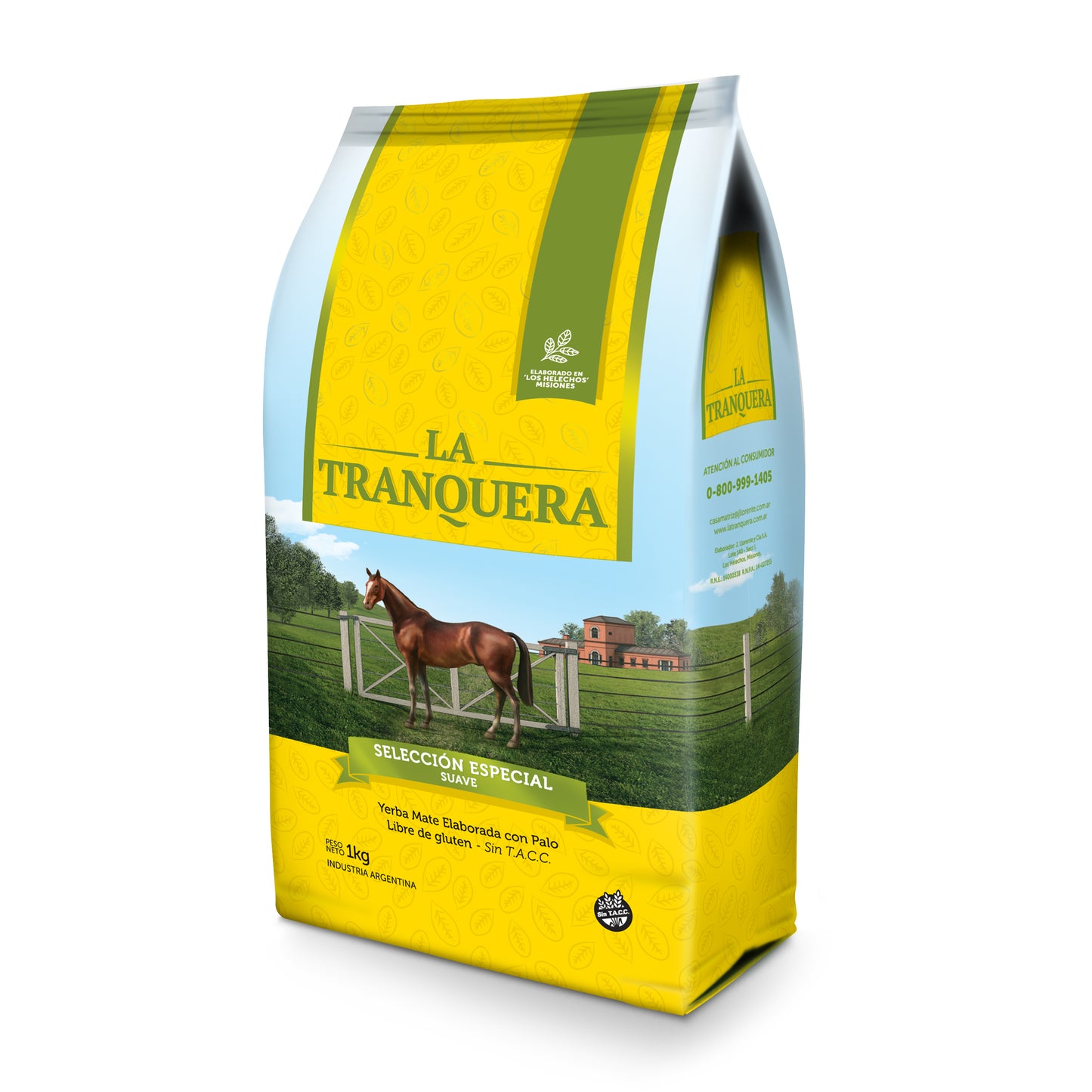 La Tranquera Suave Yerba Mate 1kg bag - Authentic Argentinian smooth tea for sale in Australia