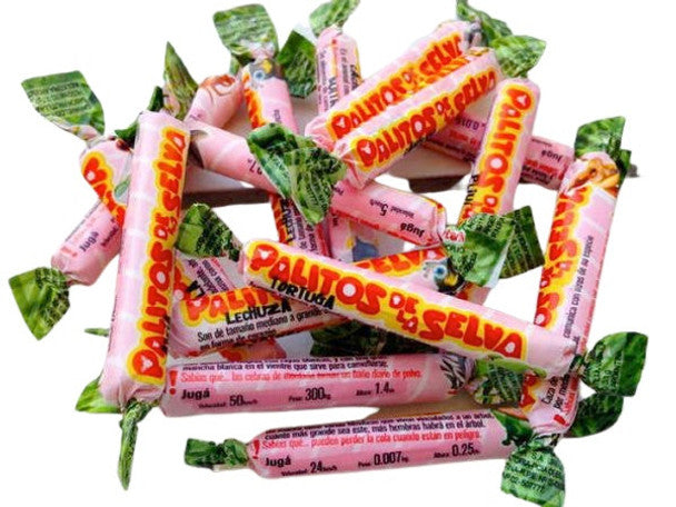 PALITOS DE LA SELVA I Soft Candies Vanilla & Strawberry I 150g