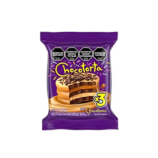 CHOCOTORTA | Alfajor Dulce de Leche & Mousse | 71.5g