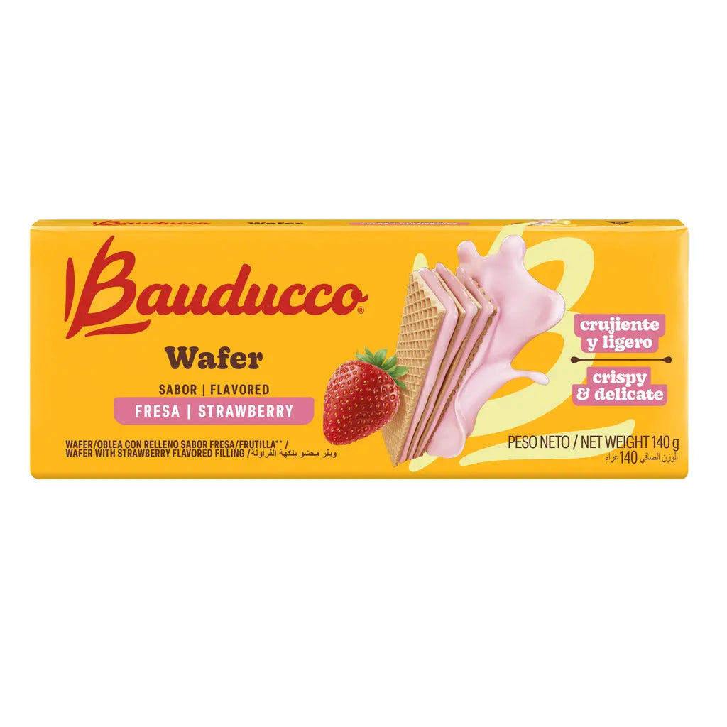 BAUDUCCO I Wafer Strawberry I 140g