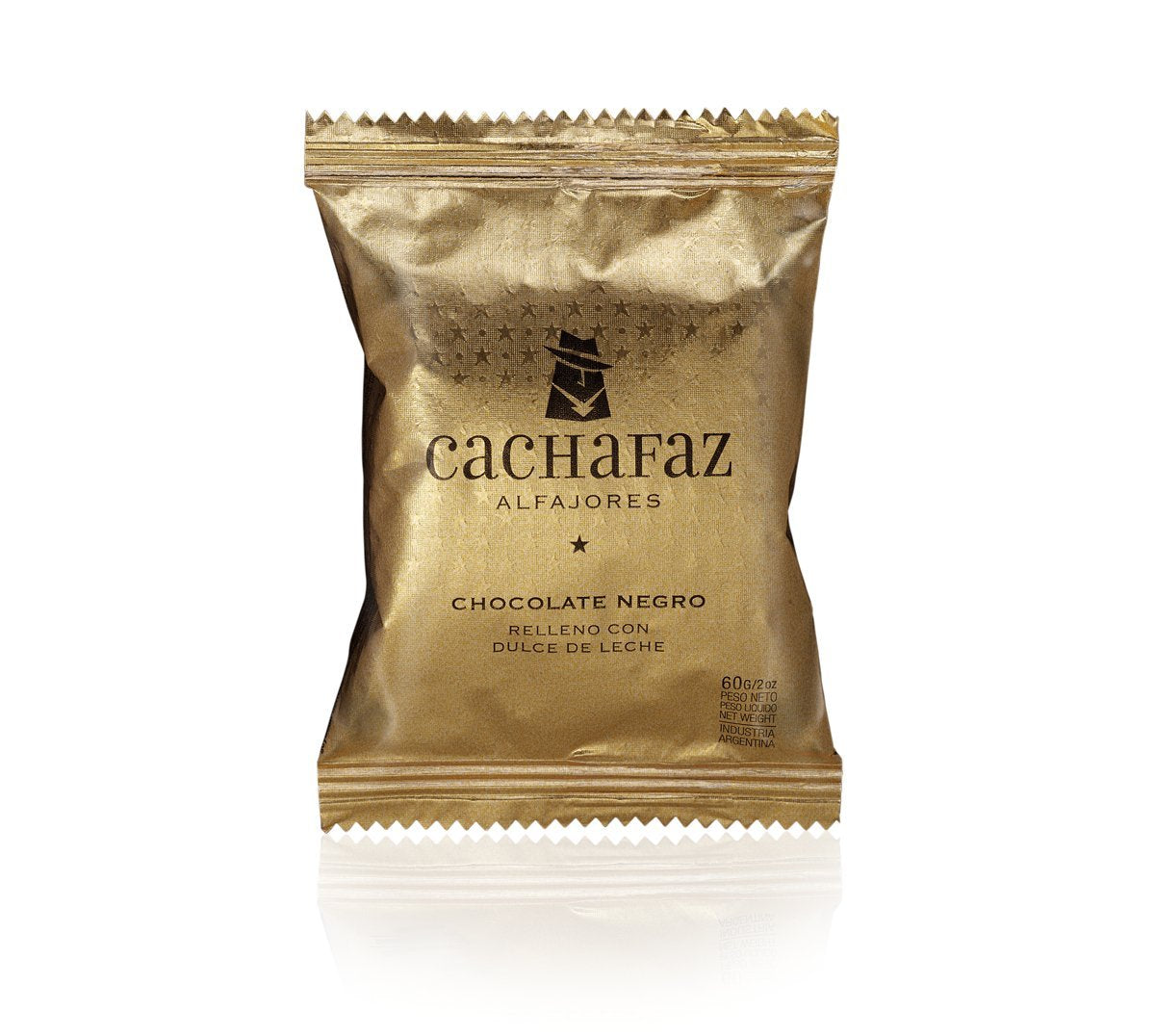 CACHAFAZ I Alfajor Chocolate I Box x6