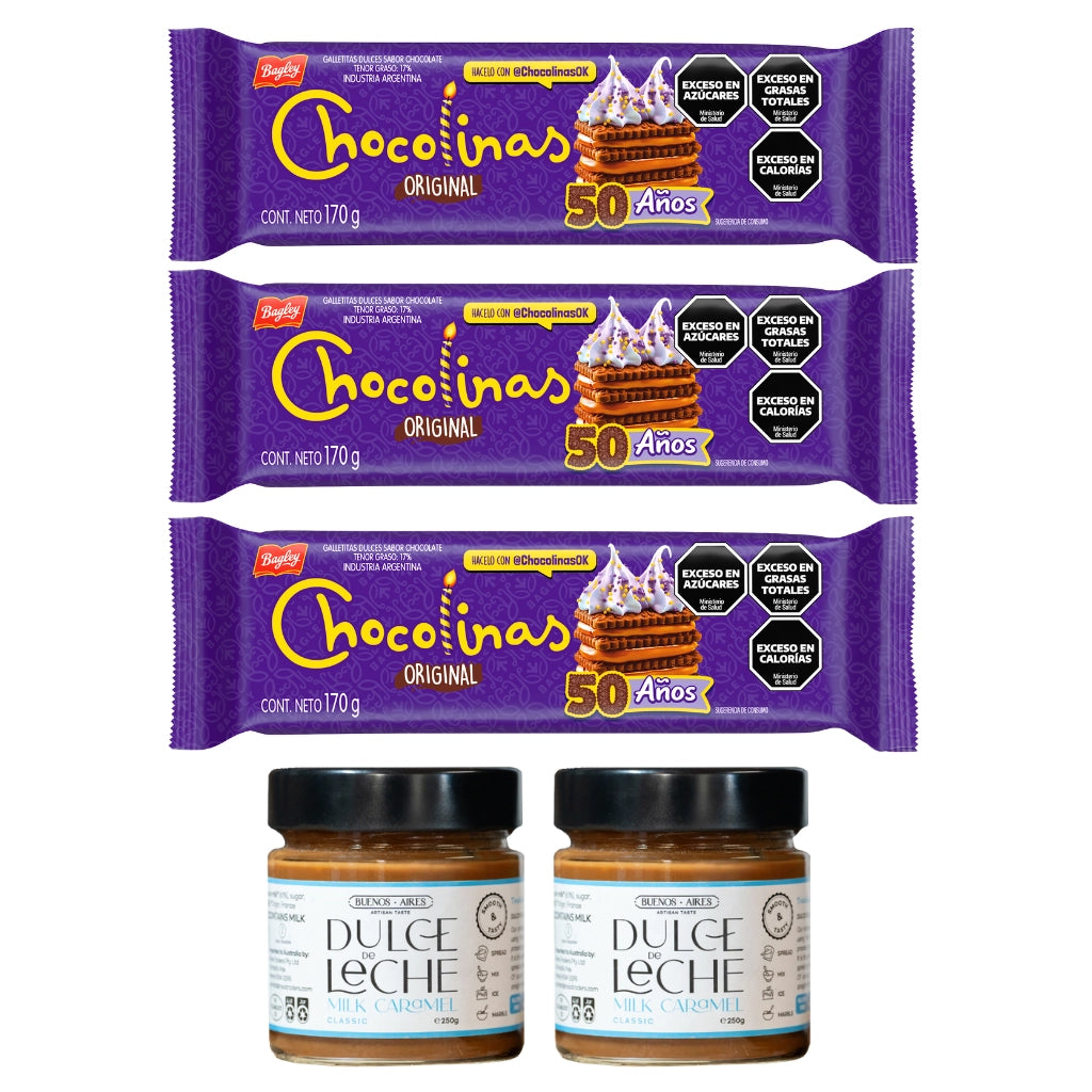 CHOCOTORTA I Dulce de Leche & Chocolinas