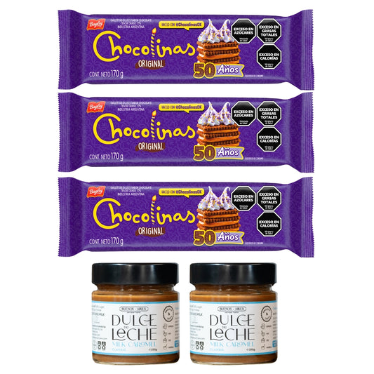 CHOCOTORTA I Dulce de Leche & Chocolinas