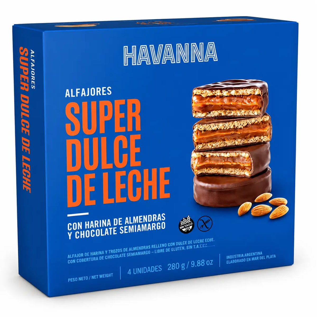 HAVANNA I Alfajor Super Dulce de Leche I Box x4