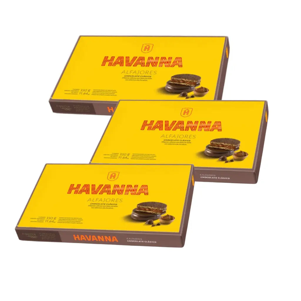HAVANNA I Alfajor Milk Chocolate I Box x6
