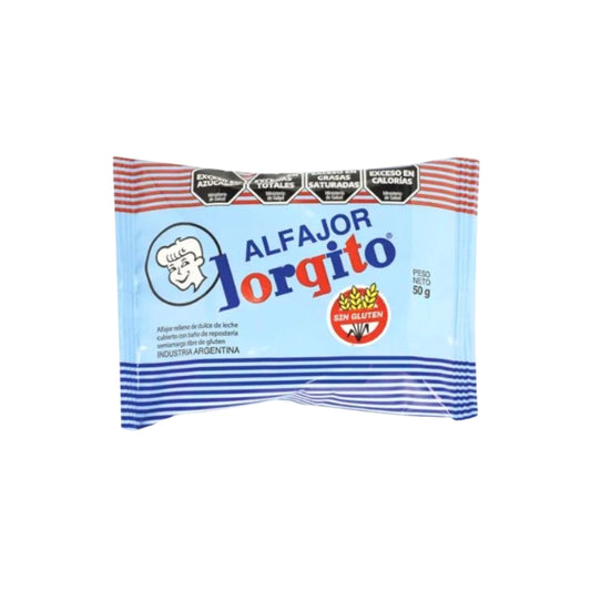 JORGITO I Gluten-Free Alfajor Filled with Dulce de Leche & Chocolate Coating