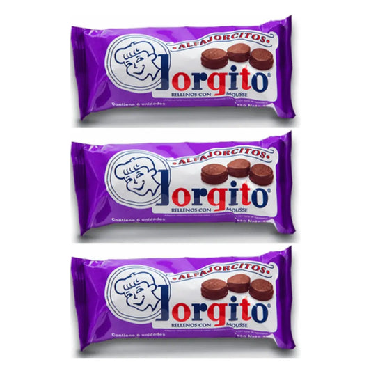 JORGITO Mini Violeta I Alfajor I x3