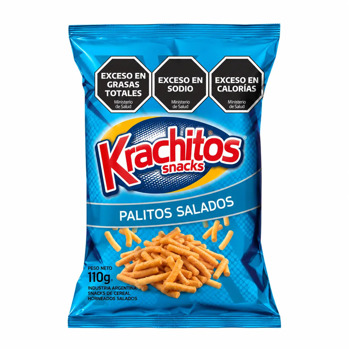 Krachitos Palitos Salados – Classic Salted Snack Sticks 110g