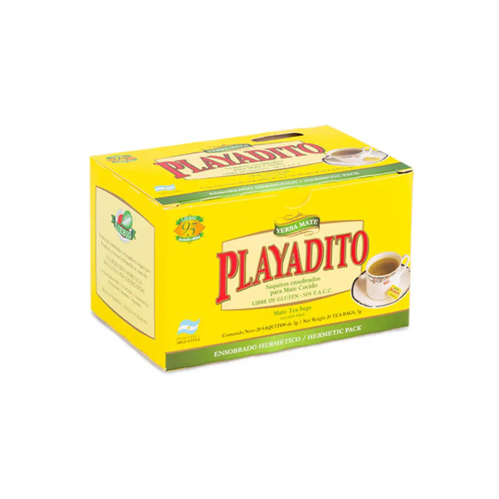 PLAYADITO I Mate Cocido Tea Bags x20