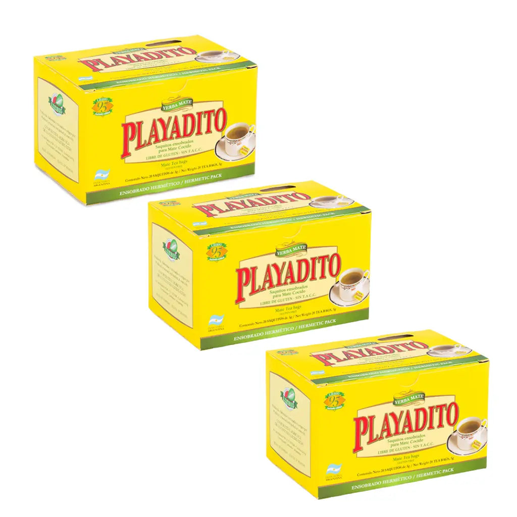 PLAYADITO I Mate Cocido Tea Bags x20