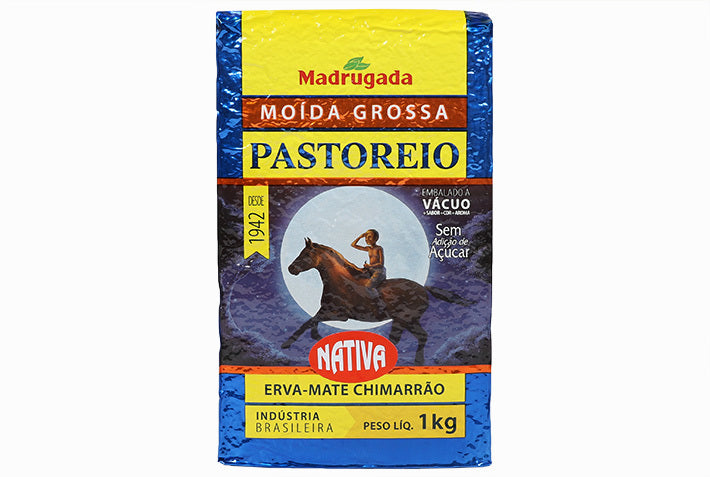 Madrugada Pastoreio Erva Mate 1kg bag - Traditional Brazilian Chimarrão Moída Grossa for sale in Australia.